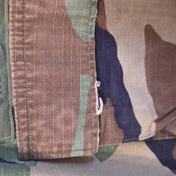 Camouflage Nato Military Jacket Mens M-Short Unisex Grunge - Picture 9 of 9